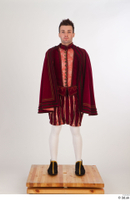  Photos Man in Historical Gothic Suit 1 Ghotic Suit Medieval Clothing Red and White whole body 0001.jpg